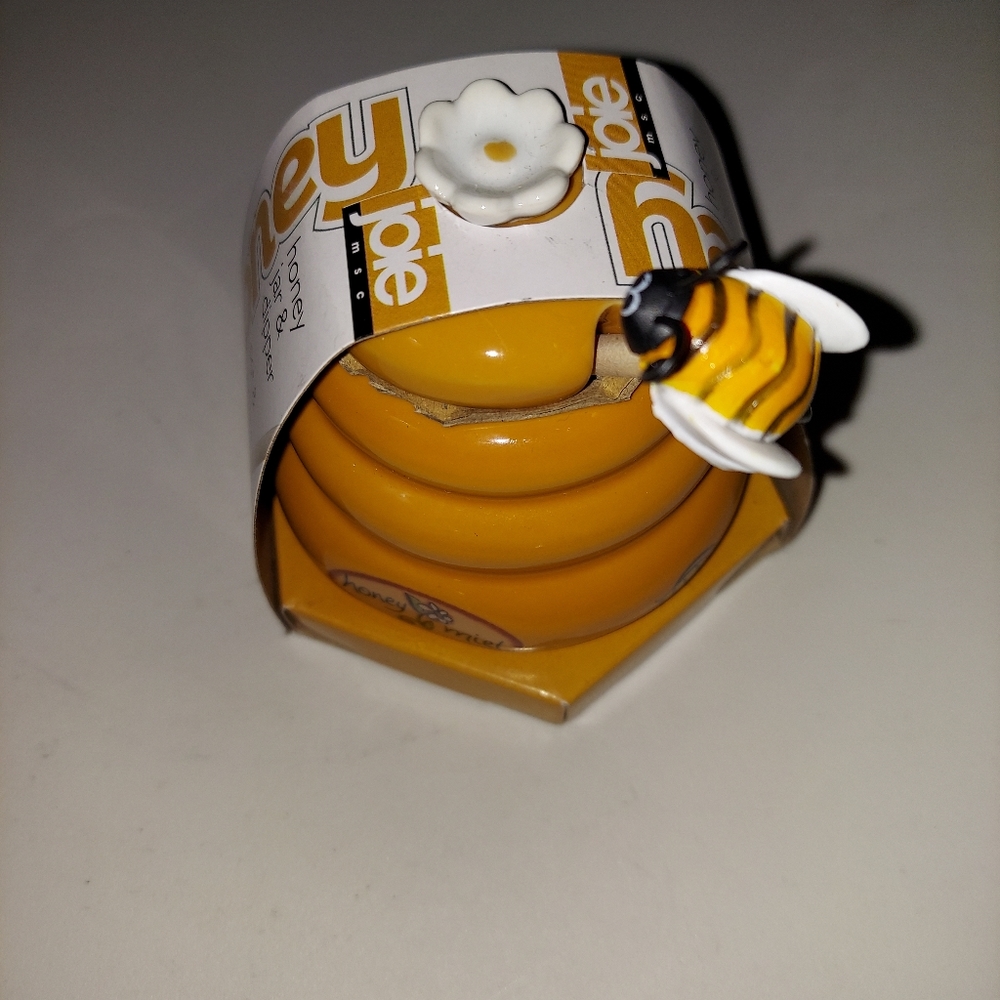 Honey pot with stick
